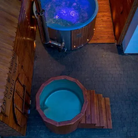 Zacisze W Ogrodku Dom Z Balia I Sauna Ogrodek Exterior photo